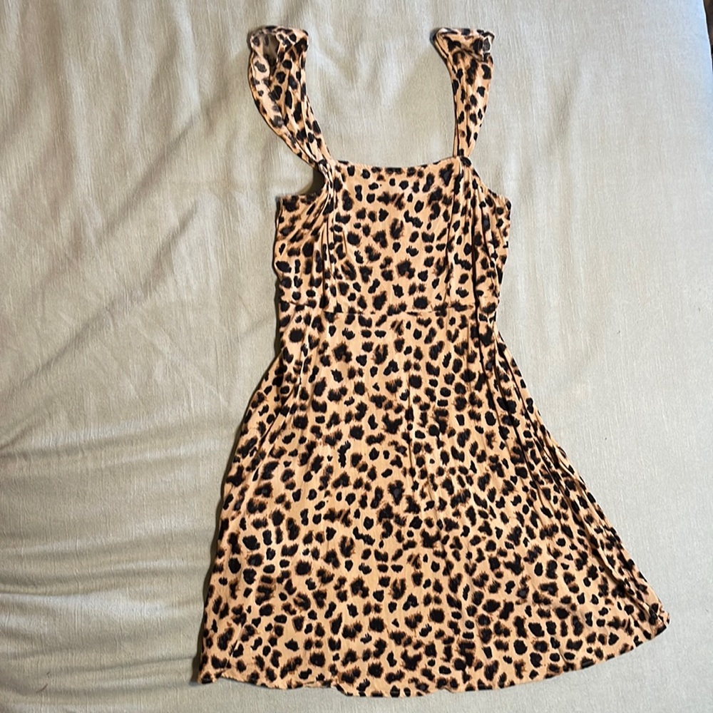 Leopard print Express dress